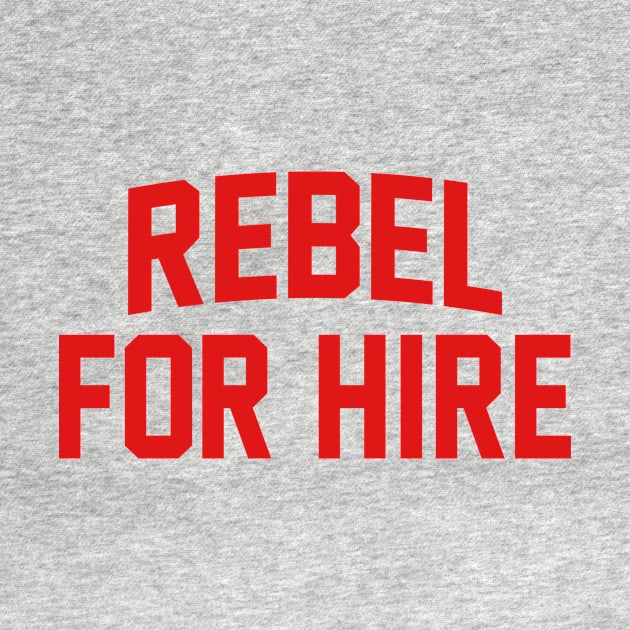 Rebel For Hire by bigbadrobot